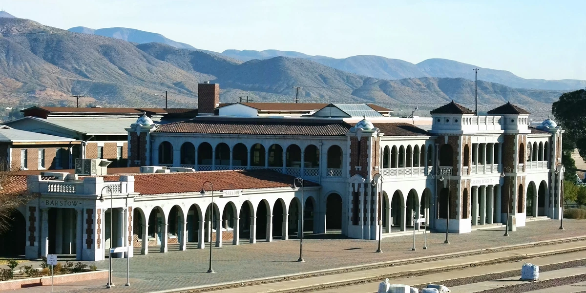 Barstow train station and Harvey House, California — non-emergency medical transportation service area covered by With Care